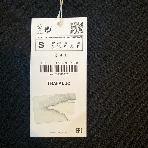 Zara sheer crop top - Picture 3 of 6